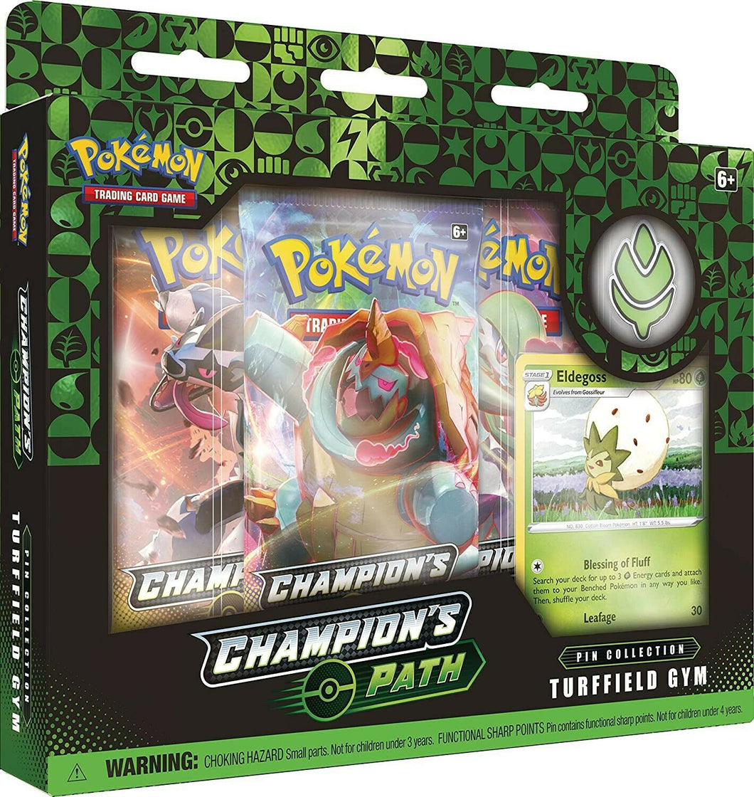 Pokémon Champions Path Turffield Pokemon Pin Collection - Englisch